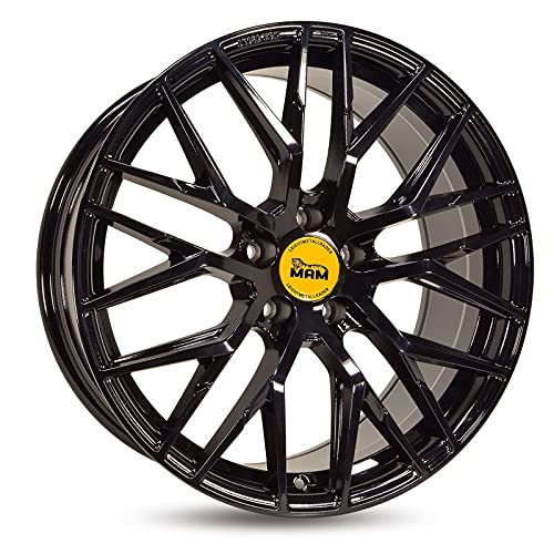 MAM RS4 7.5JX17 5/112 ET35 66.6 BLACK PAINTED Alufelge von MAM