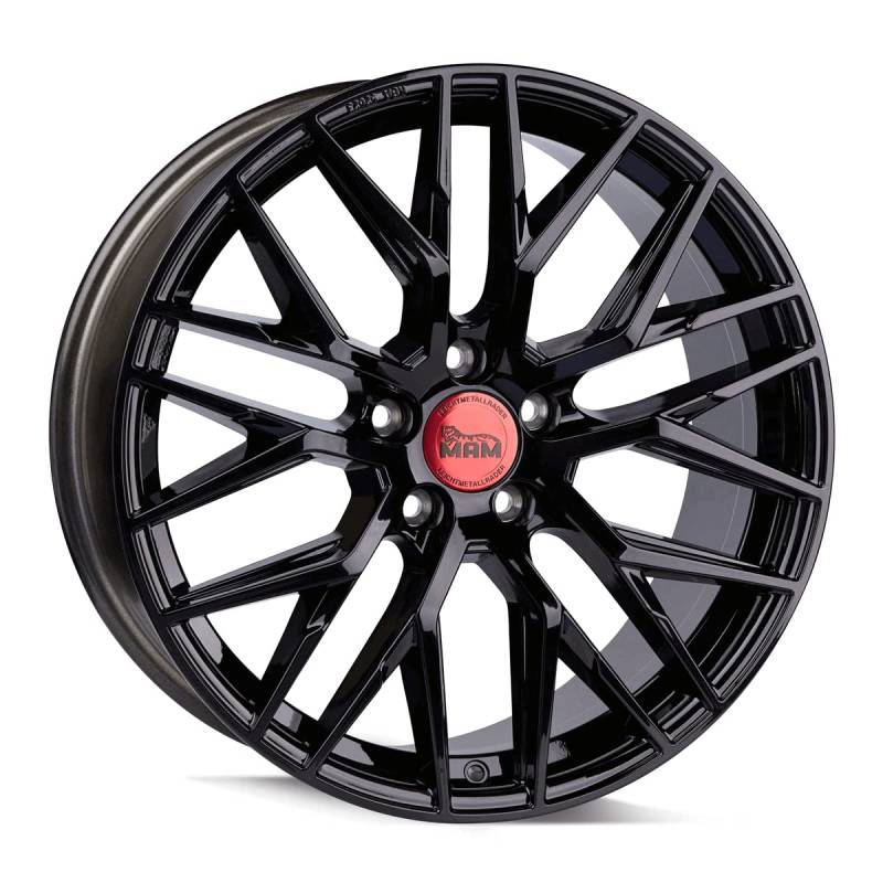 MAM RS4 7.5JX17 5/114.3 ET45 72.6 BLACK PAINTED Alufelge von MAM