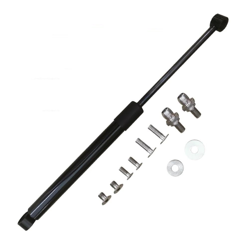 1PCS Für VW Für Amarok 2011 2012 2013 2014 2015-2021 Für Pickup Edelstahl Heckklappe Verlangsamen Einfach Up Gas Strut Dämpfer Kolbenstangen Gasfeder Motorhaube(Silver Carbon Fiber) von MAMEFVBB