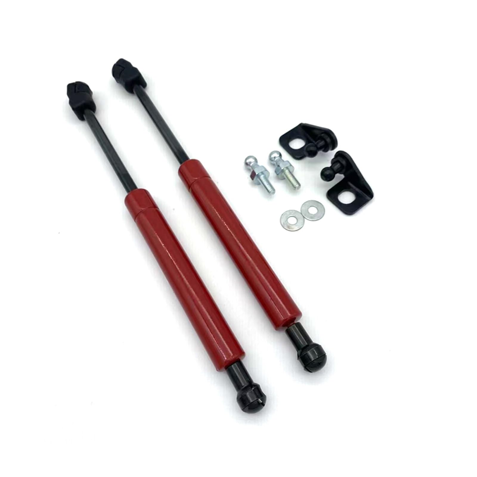 2PCS Für Suzuki Für Jimny Für JB64 Für JB74 2019 + Front Hood Heben Unterstützung Gas Frühling Strut Stoßdämpfer Dämpfer Stange Kolbenstangen Gasfeder Motorhaube(Rot) von MAMEFVBB