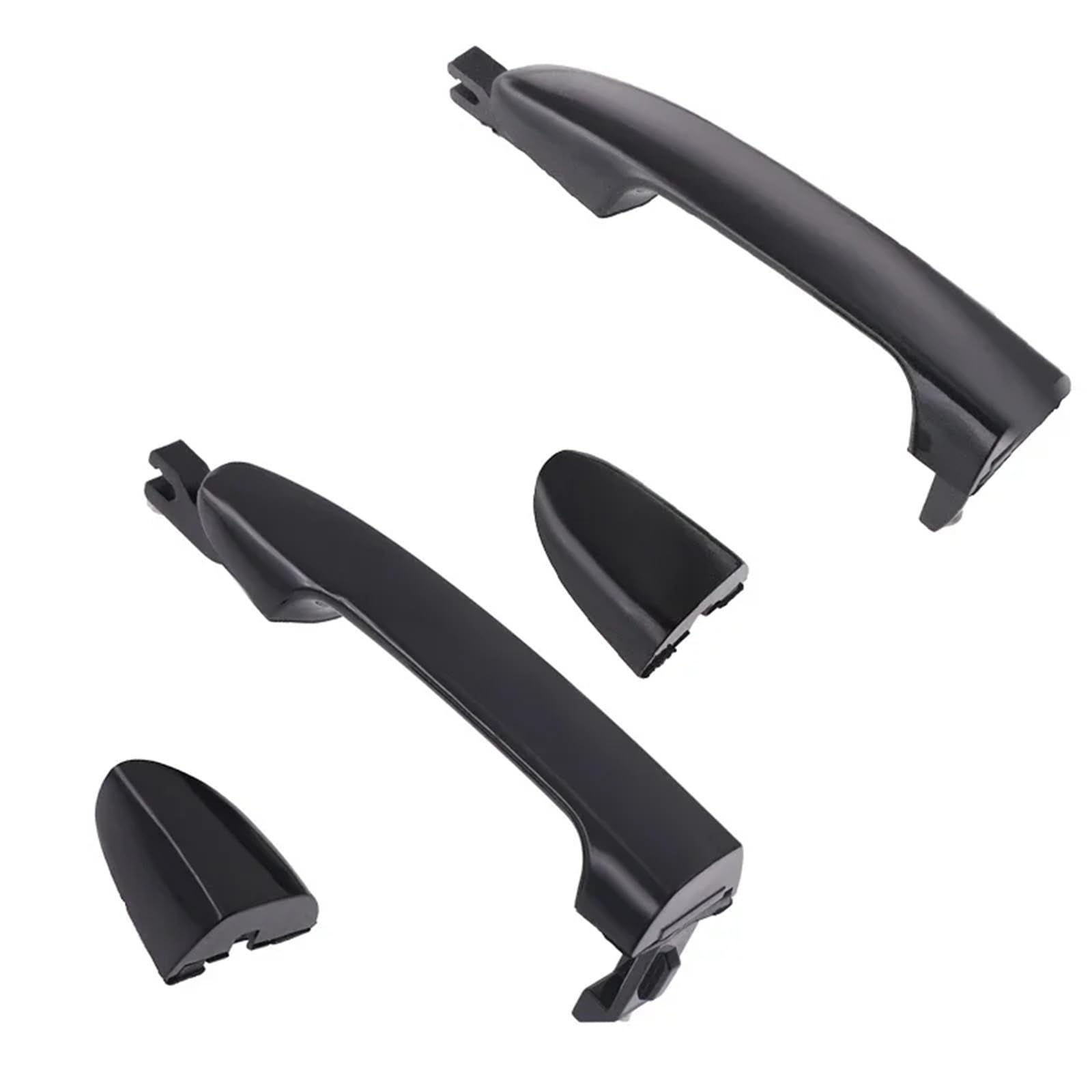 Auto Außentürgriff Für KIA Für Cerato Für Spectra 2005 2006 2007-2009 Außen Schwarz Türgriff Fangen 826502F000 826602F000 836502F000 836602F000 Auto Äußere Türklinke(Rear-Pair) von MAMEFVBB