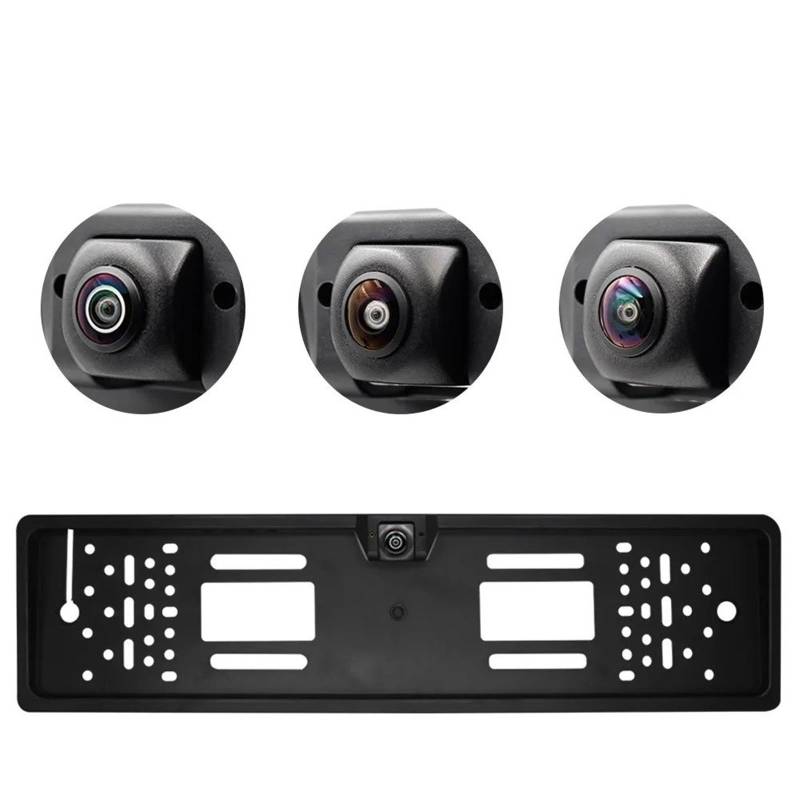 Backup Kamera Auto Nummer Kennzeichen Rahmen Rückansicht Kamera Fisheye Nacht Reverse Backup Parkplatz Rückfahr Cam Auto Zubehör Einparkhilfe Kamera von MAMEFVBB