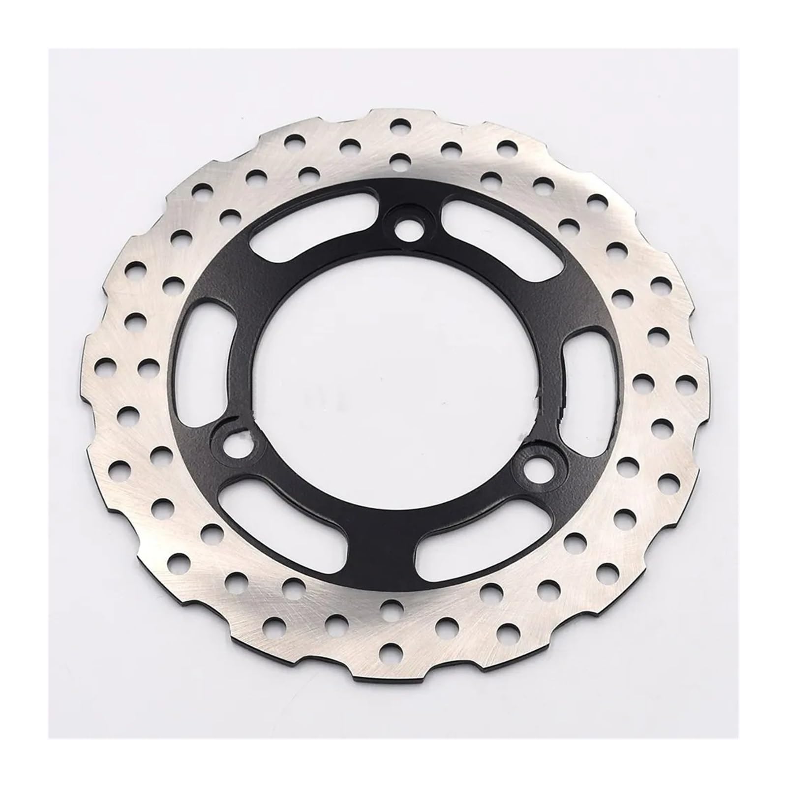 Bremsscheibe Scheibenrotor Für Kawasaki Für Ninja Für 250R Für EX250 Für EX250R Für ABS 2008-2012 Für Ninja250 Motorrad Vorne Hinten Bremsscheibe Rotor(Rear Brake Disc) von MAMEFVBB