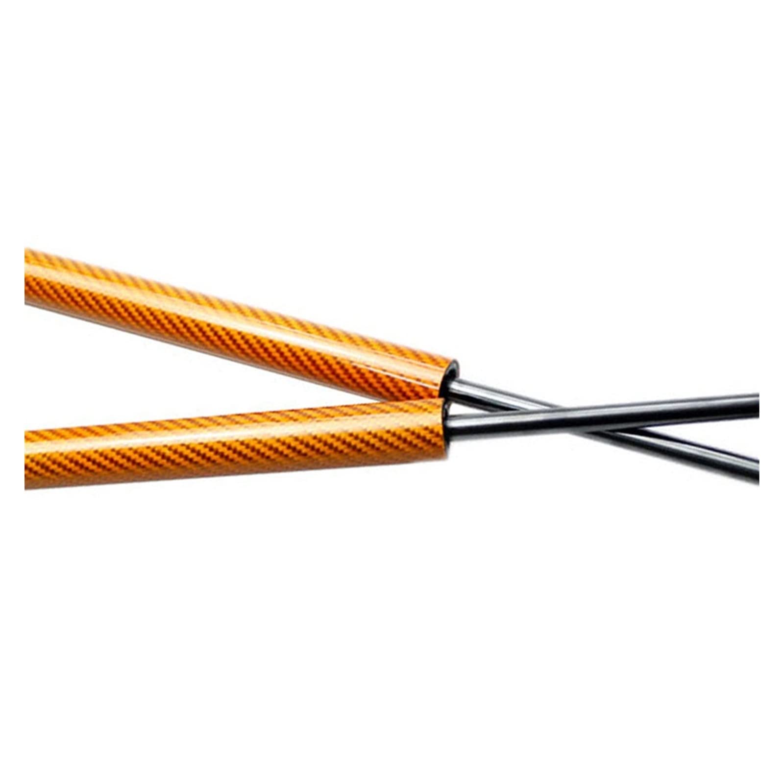 Für Toyota Für Matrix Fließheck 2003-2008 430MM Heckklappe Hinten Stamm Lift Unterstützt Schocks Absorber Gas Streben Frühling Dämpfer Heckklappe Gasdruckfeder Dämpfer(Orange Carbon Fiber) von MAMEFVBB