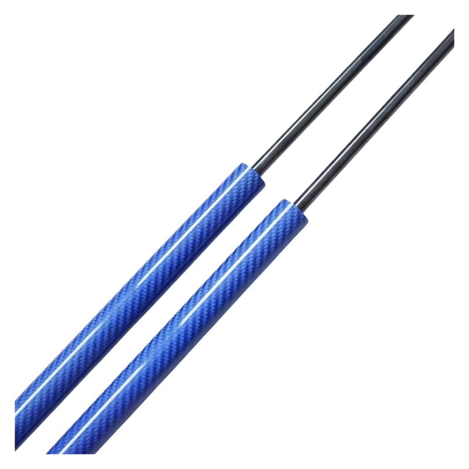 Gasfeder Dämpfer Motorhaube Für Benz W203 CL203 C209 S203 A209 Motorhaube Auto Motor Carbon Fiber Rod Strut Stoßdämpfende Federstrebe Gasfeder(Blue Carbon Fiber) von MAMEFVBB