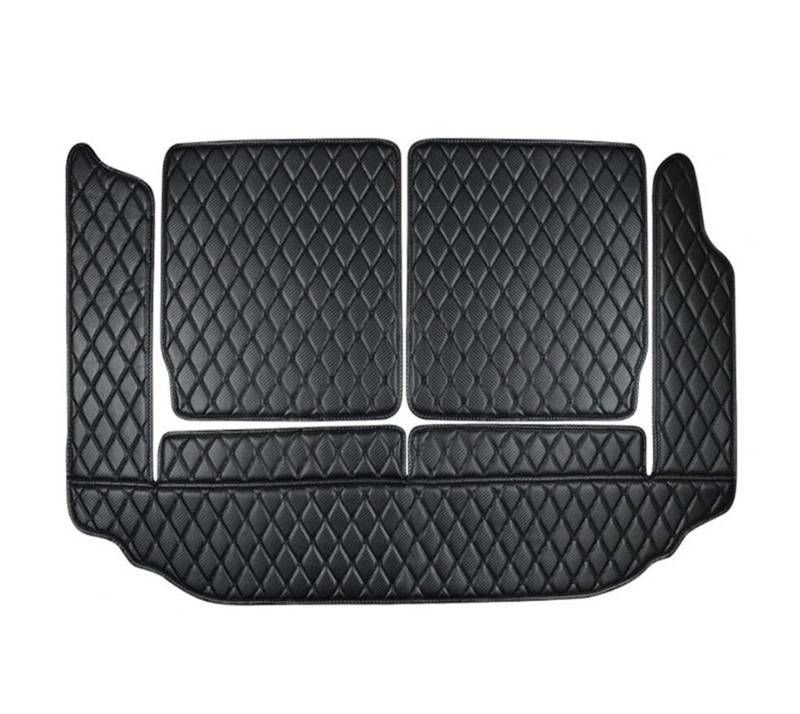 Kofferraumwanne Benutzerdefinierte Kofferraummatte JB74 Umbauteile Leder Für Cargo Liner Heckklappenpolster Zubehör Für Suzuki Für Jimny 2007–2025 Auto Kofferraummatte(Full Black,2019-25) von MAMEFVBB