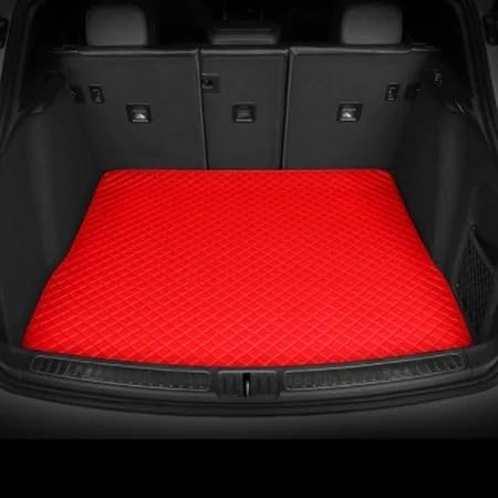 Kofferraumwanne Für 3er M3 Alle Modelljahre E36 E30 E46 E90 E91 E92 E93 F30 F31 F80 F34 F35 G20 G28 G80 Custom Car Trunk Mats Auto Kofferraummatte(A Red) von MAMEFVBB