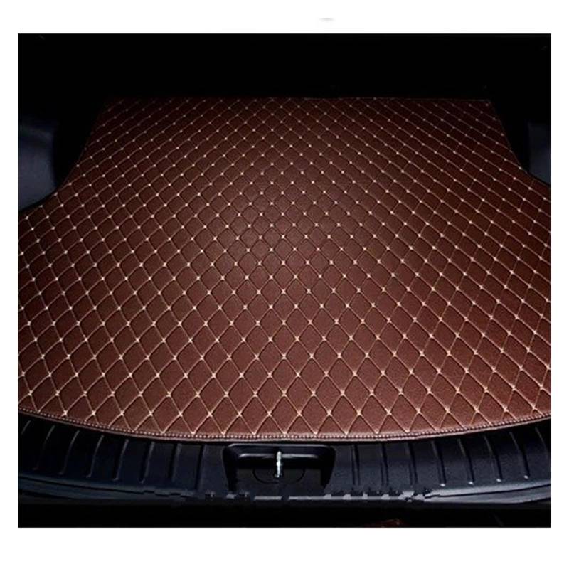 Kofferraumwanne Für A6 Station Wagon 2007 2008 2009 2010 2011 2012 2013-2018 Cargo-Liner Teppich Innen Zubehör Abdeckung Kofferraum Matte Auto Kofferraummatte(Dark Brown) von MAMEFVBB