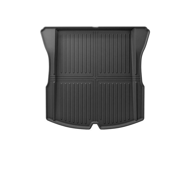 Kofferraumwanne Für Tesla Für Modell 3 Highland 2024 Fußmatten Alle Wetter Vorne Hinten Für Cargo Liner Matte wasserdichte Anti-Slip Matten Zubehör TPE Auto Kofferraummatte(1pc Trunk Mat) von MAMEFVBB