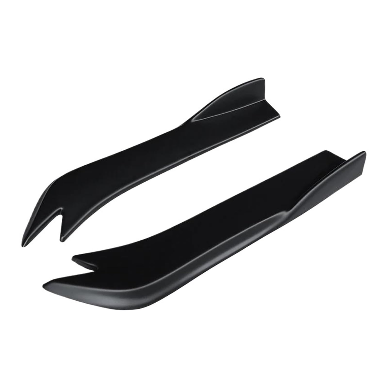 Seitenschürze Auto Heckstoßstangensplitter Schürzen Kofferraumlippe Spoiler Canard Flügel Diffusor Umschlingungswinkel Für Benz Für C-Klasse W204 C63 2007-2014 Splitter(Matt-schwarz) von MAMEFVBB