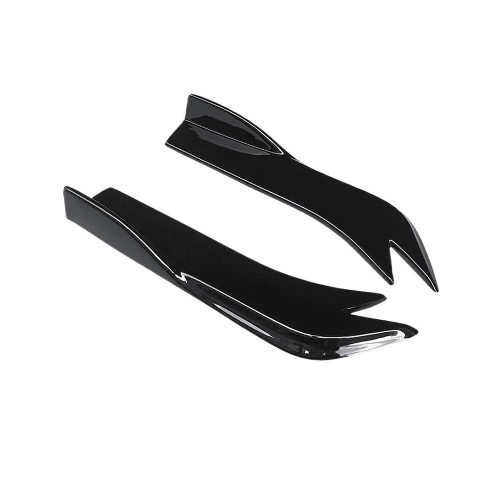 Seitenschürze Autozubehör Heckstoßstangensplitter Schürzen Kofferraumlippe Spoiler Canard Flügel Diffusor Wickelwinkel Für Infiniti G25 G35 G37 2007-2013 Splitter(B Gloss Black) von MAMEFVBB