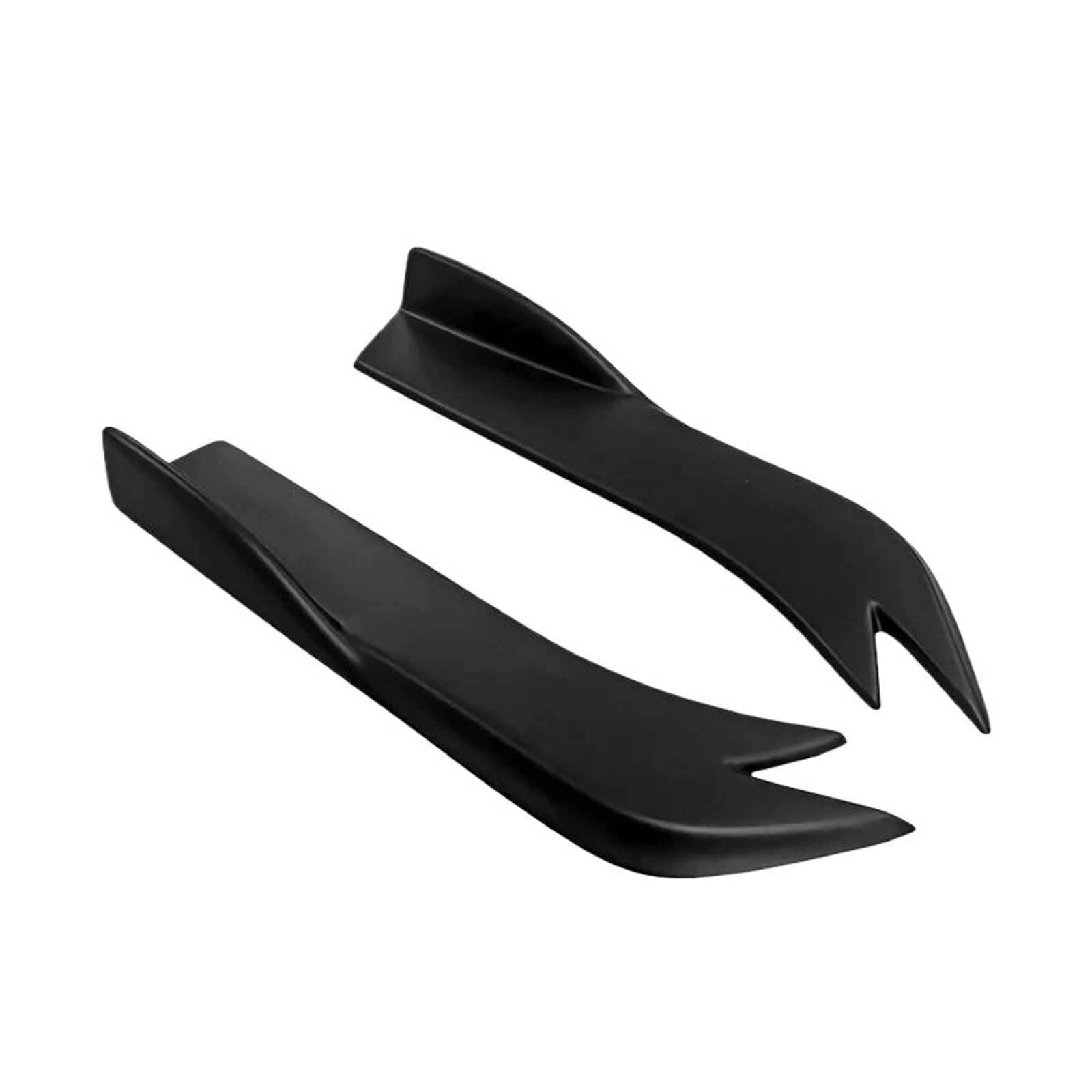 Seitenschürze Car Wrap Angle Splitters Trunk Lip Spoiler Canard Wing Body Spoiler Anti-Crash Diffusor Für Lexus RC 200 300 350 2014-2021 Splitter(Matt-schwarz) von MAMEFVBB