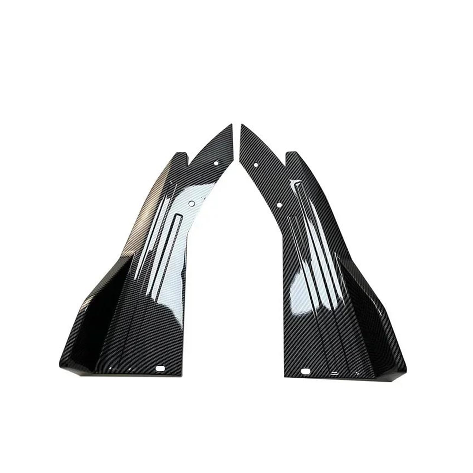 Seitenschürze Für E46 E90 325i 335i 330i M3 Autozubehör Heckstoßstange Diffusor Splitter Spoiler Canards Seitenschweller Abdeckung Aufkleber Verkleidung Splitter(Carbon Look) von MAMEFVBB