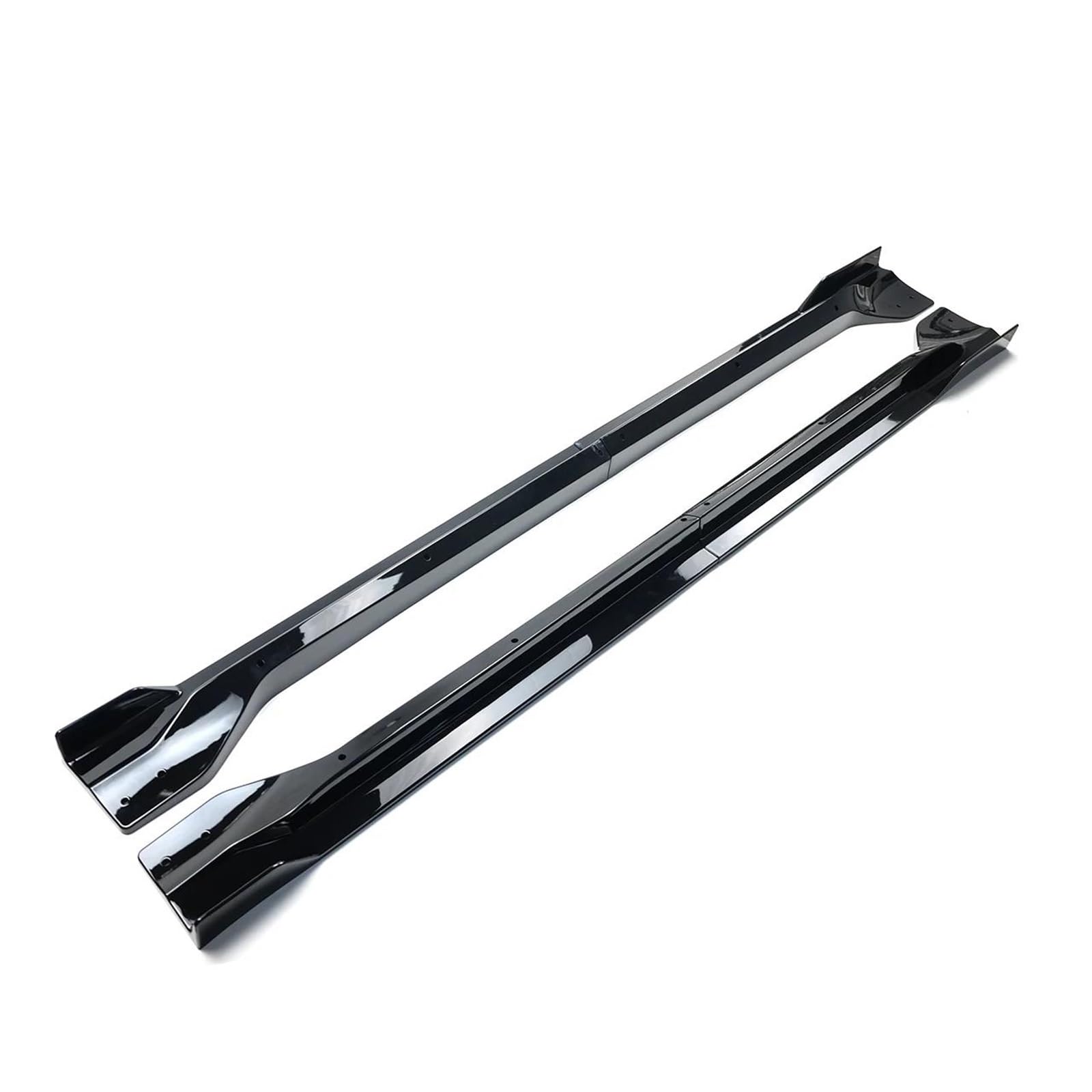 Seitenschürze Für Jeep Für Grand Für Cherokee Für SRT/Für SRT8/Wk2 2012-2021 Auto Seitenschweller Verlängerung Splitter Lip Spoiler Diffusor Zubehör Splitter(Glossy Black) von MAMEFVBB