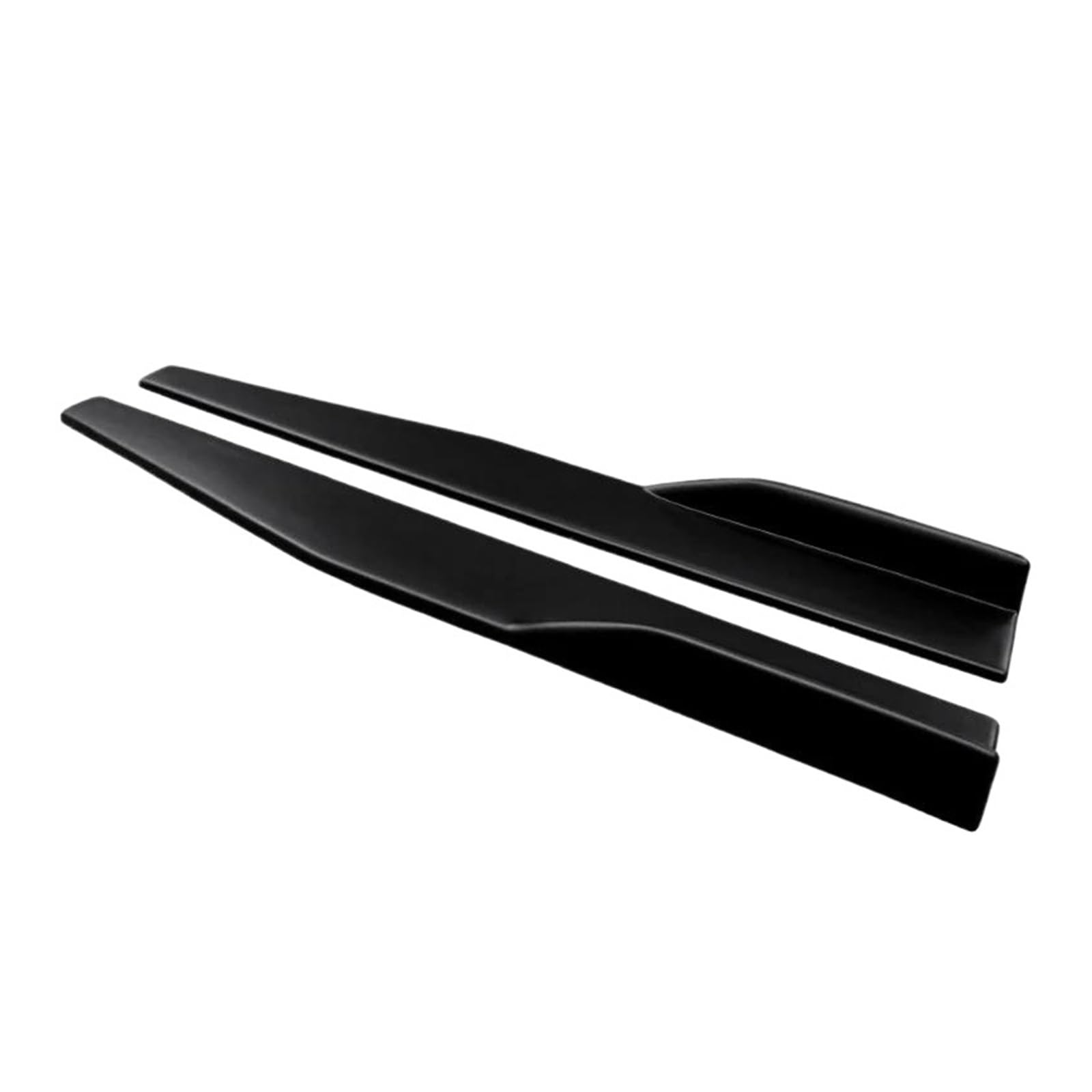 Seitenschürze Für Mondeo 2013-2020 75cm Auto Links Rechts Seitenschweller Carbon Fiber ABS Stoßstange Diffusor Spoiler Schürzen Flügel Erweiterungen Splitter(Matt-schwarz) von MAMEFVBB