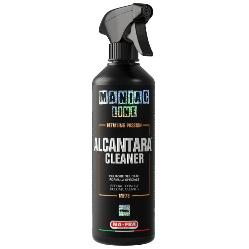 Mafra Maniac Car Detailing Line, Alcantara Cleaner, milder Reiniger mit spezieller Formel, wirksam bei hartnäckigen Flecken und gemischten Verschmutzungen, 500 ml von MANIAC LINE MAFRA