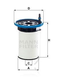 Kraftstofffilter MANN-FILTER PU 7005 von MANN-FILTER