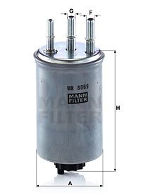 Kraftstofffilter MANN-FILTER WK 8069 von MANN-FILTER