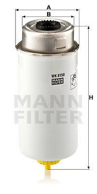 Kraftstofffilter MANN-FILTER WK 8158 von MANN-FILTER