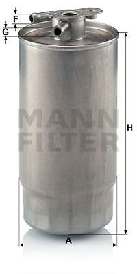 Kraftstofffilter MANN-FILTER WK 841/1 von MANN-FILTER