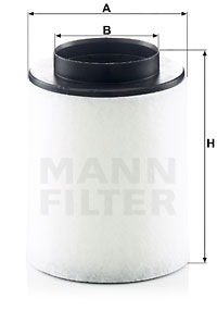 Luftfilter MANN-FILTER C 17 023 von MANN-FILTER