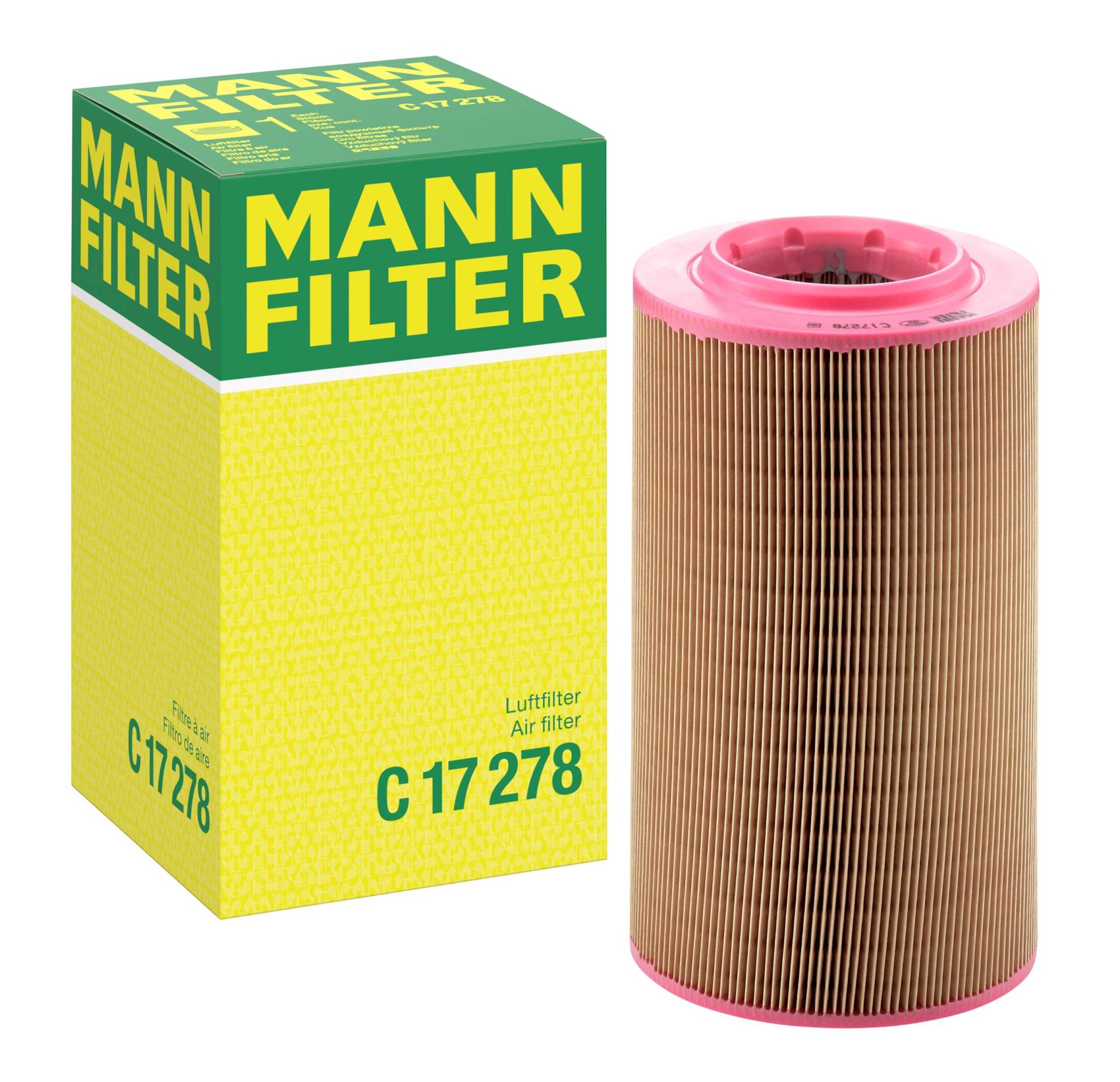 MANN-FILTER C 17 278 Luftfilter – Für PKW von MANN-FILTER