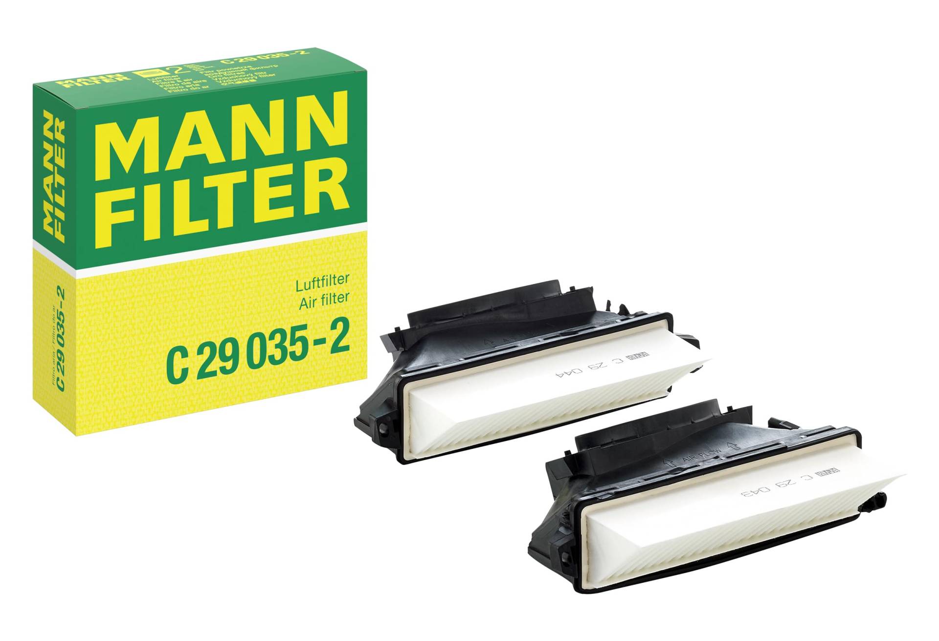 MANN-FILTER C 29 035-2 Luftfilter – Für PKW von MANN-FILTER