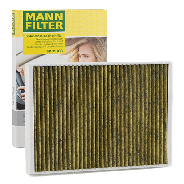 MANN-FILTER Innenraumfilter VW,AUDI,PORSCHE FP 31 003 L8WD819439,PAB81943900,4M0819439 4M0819439A,4M0819439B,8W0819439,8W0819439A von MANN-FILTER