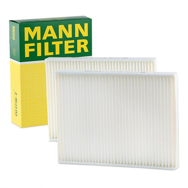 MANN-FILTER Innenraumfilter BMW,ALPINA CU 2736-2 64319069927,64319216589 von MANN-FILTER