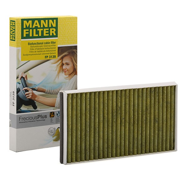 MANN-FILTER Innenraumfilter BMW,ALPINA FP 3139 64316913505,64316913506,64316935822 64316935823,64319171858,64319174370,64319174371,64319174372 von MANN-FILTER