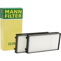 MANN-FILTER Innenraumfilter Partikelfilter CU 2941-2 Filter, Innenraumluft,Pollenfilter BMW,X5 (E70),X5 (F15, F85),X6 (E71, E72),X6 (F16, F86) von MANN-FILTER