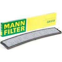 MANN-FILTER Innenraumfilter Aktivkohlefilter CUK 6724 Filter, Innenraumluft,Pollenfilter BMW,ALPINA,3 Limousine (E46),3 Touring (E46),X3 (E83) von MANN-FILTER