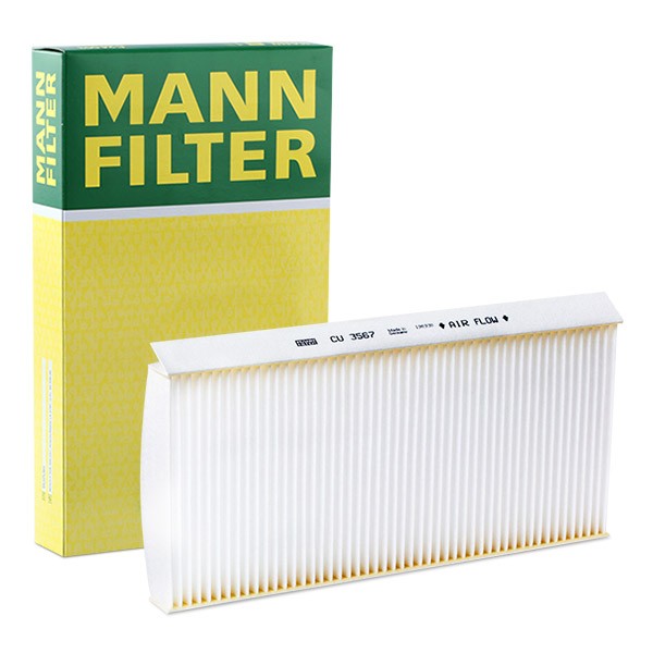 MANN-FILTER Innenraumfilter FORD CU 3567 1062253,1585195,TAMT16N619F2CS XS4H16N619AB von MANN-FILTER