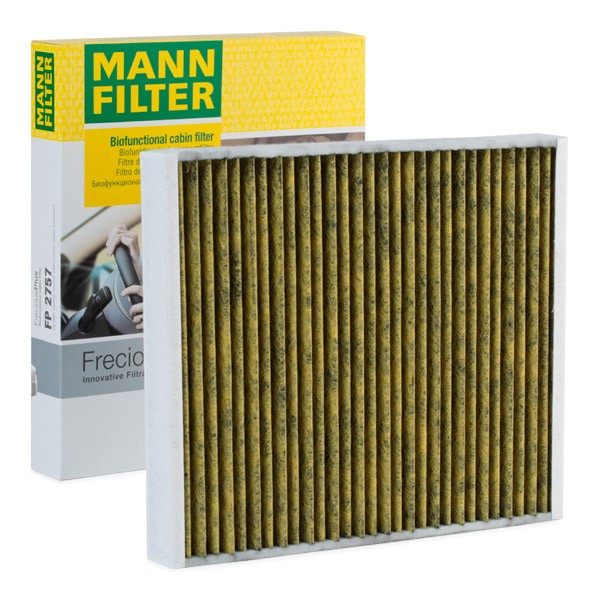 MANN-FILTER Innenraumfilter OPEL,VAUXHALL FP 2757 90520549,90559549,93182436 1802422,6808611,1808612,9118699,95528290,1718042 von MANN-FILTER