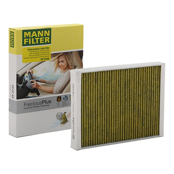 MANN-FILTER Innenraumfilter PEUGEOT,CITROËN FP 2742 647945,9682603680,647946 von MANN-FILTER