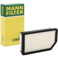 MANN-FILTER Luftfilter Filtereinsatz C 26 014 Motorluftfilter,Filter für Luft HYUNDAI,KIA,i20 (PB, PBT),i20 Schrägheck (GB, IB),ix20 (JC) von MANN-FILTER