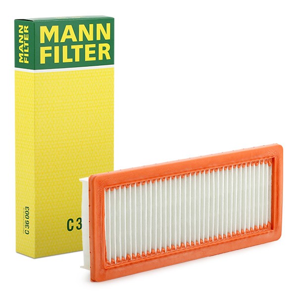 MANN-FILTER Luftfilter OPEL,PEUGEOT,CITROËN C 36 003 13717568728,1444TT,3557948 Motorluftfilter,Filter für Luft von MANN-FILTER