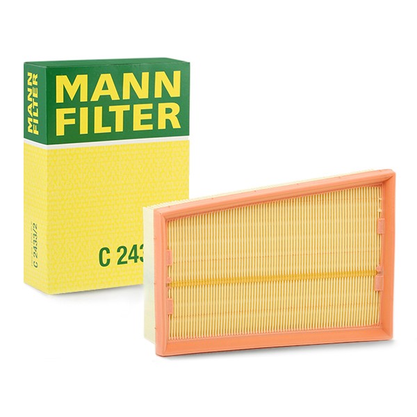 MANN-FILTER Luftfilter RENAULT,NISSAN C 2433/2 16546JG70A,165466131R,165462FL0BC103 Motorluftfilter,Filter für Luft 16546JD20B,16546JD20A von MANN-FILTER