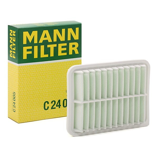 MANN-FILTER Luftfilter TOYOTA,HONDA,LEXUS C 24 005 178010D060,178010M020,178010T030 Motorluftfilter,Filter für Luft 1780121050,9091510003 von MANN-FILTER