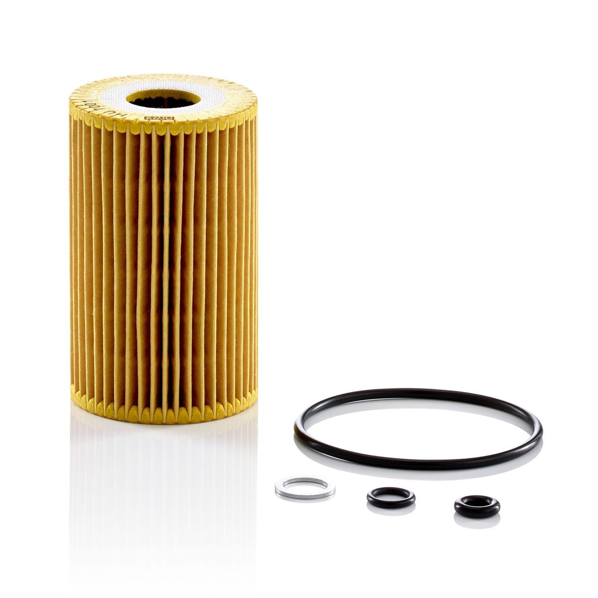 MANN-FILTER Ölfilter HYUNDAI,KIA HU 7001 x 263202A500,263203C700,263203F100 Motorölfilter,Filter für Öl S263202A500,S263202A501,263102A510,263102A520 von MANN-FILTER