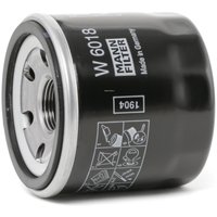 MANN-FILTER Ölfilter Anschraubfilter W 6018 Motorölfilter,Filter für Öl MAZDA,CX-5 (KE, GH),6 Kombi (GJ, GL),3 Schrägheck (BM, BN),CX-5 (KF),CX-3 (DK) von MANN-FILTER