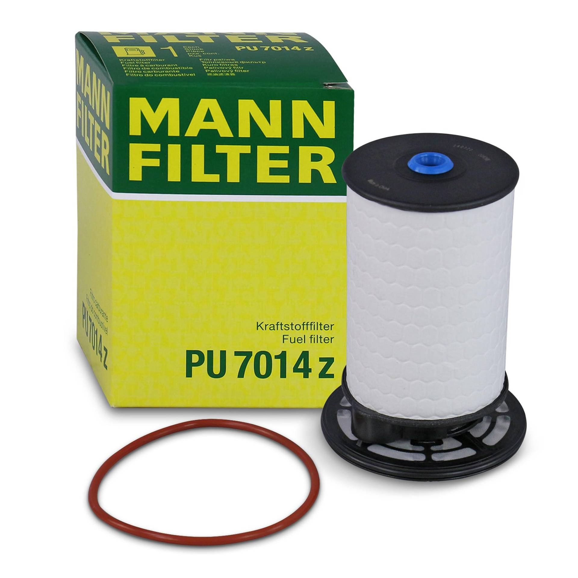 MANN-FILTER PU 7014 z - Kraftstofffilter Satz mit Dichtung / Dichtungssatz Kraftstofffilter – Für PKW von MANN-FILTER