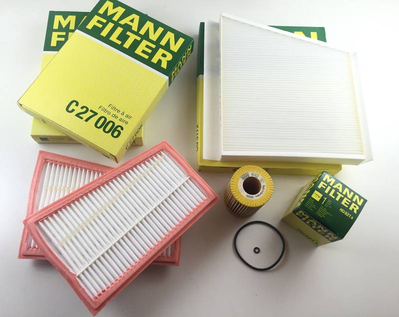 MANN-FILTER SET ÖLFILTER POLLENFILTE LUFTFILTER W211 S211 280 CDI 320 CDI von MANN-FILTER