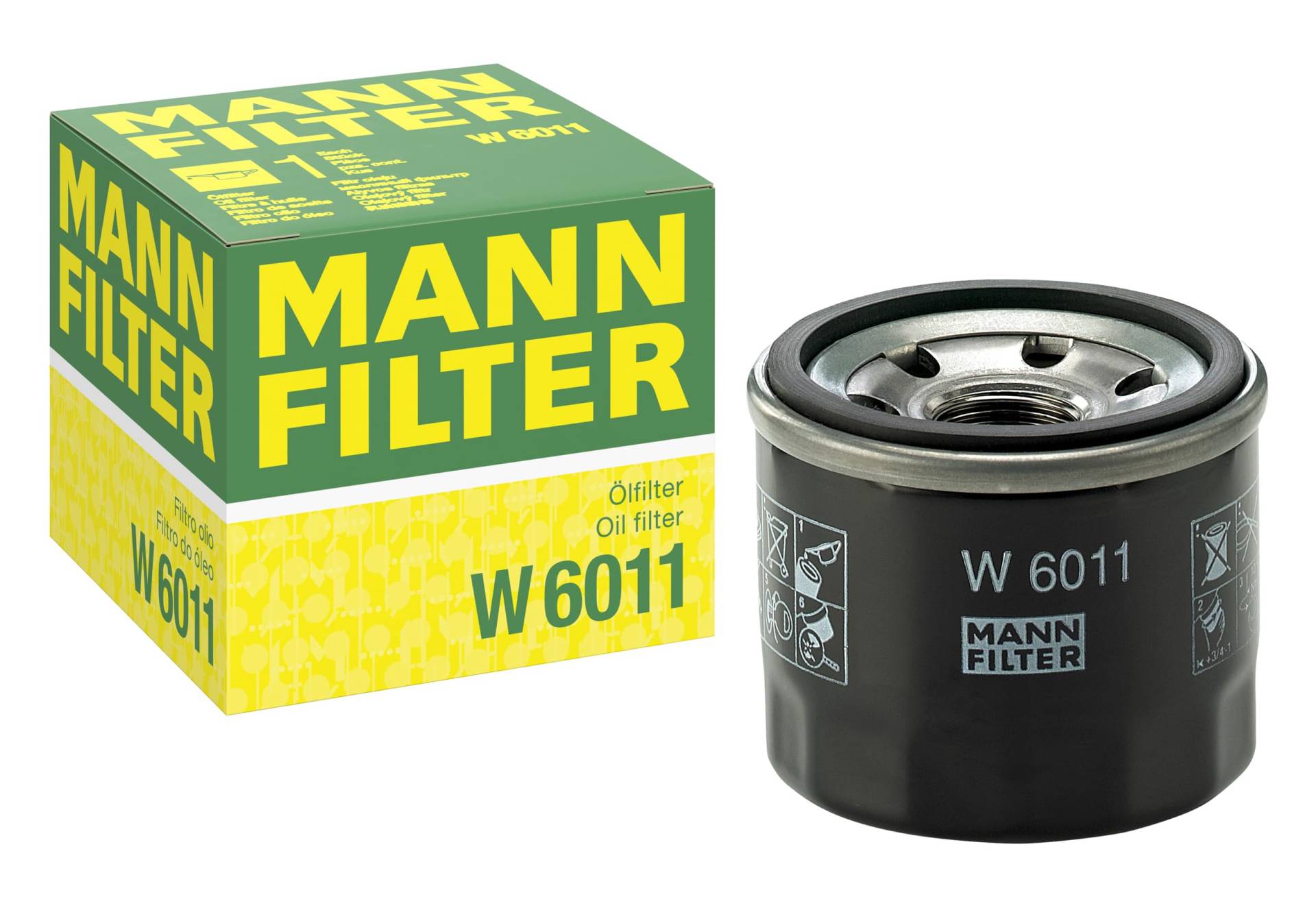 MANN-FILTER W 6011 Ölfilter – Für PKW von MANN-FILTER