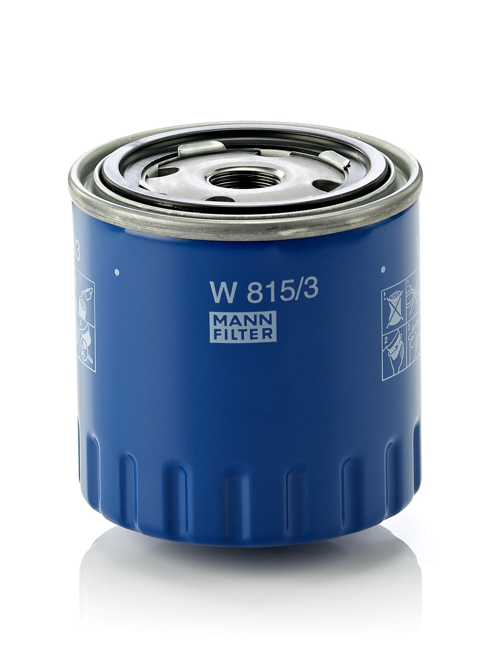 MANN-FILTER W 815/3 Filtro de aceite – Para automóviles von MANN-FILTER