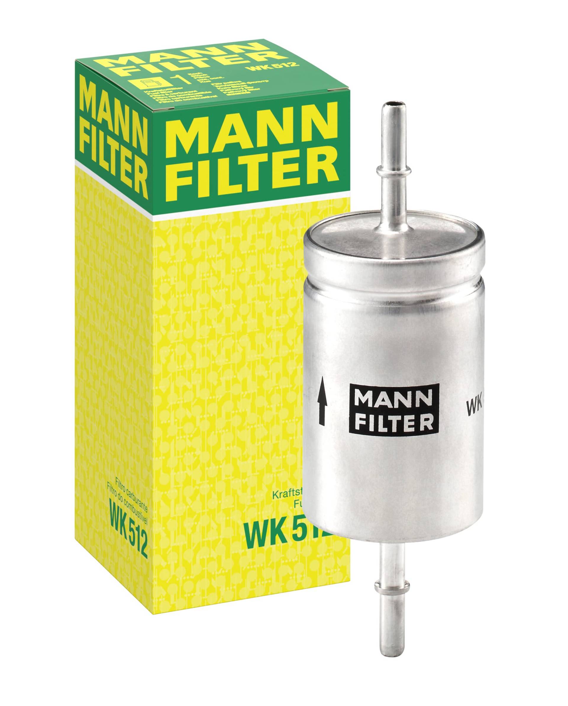 MANN-FILTER WK 512/1 Kraftstofffilter – Für PKW von MANN-FILTER