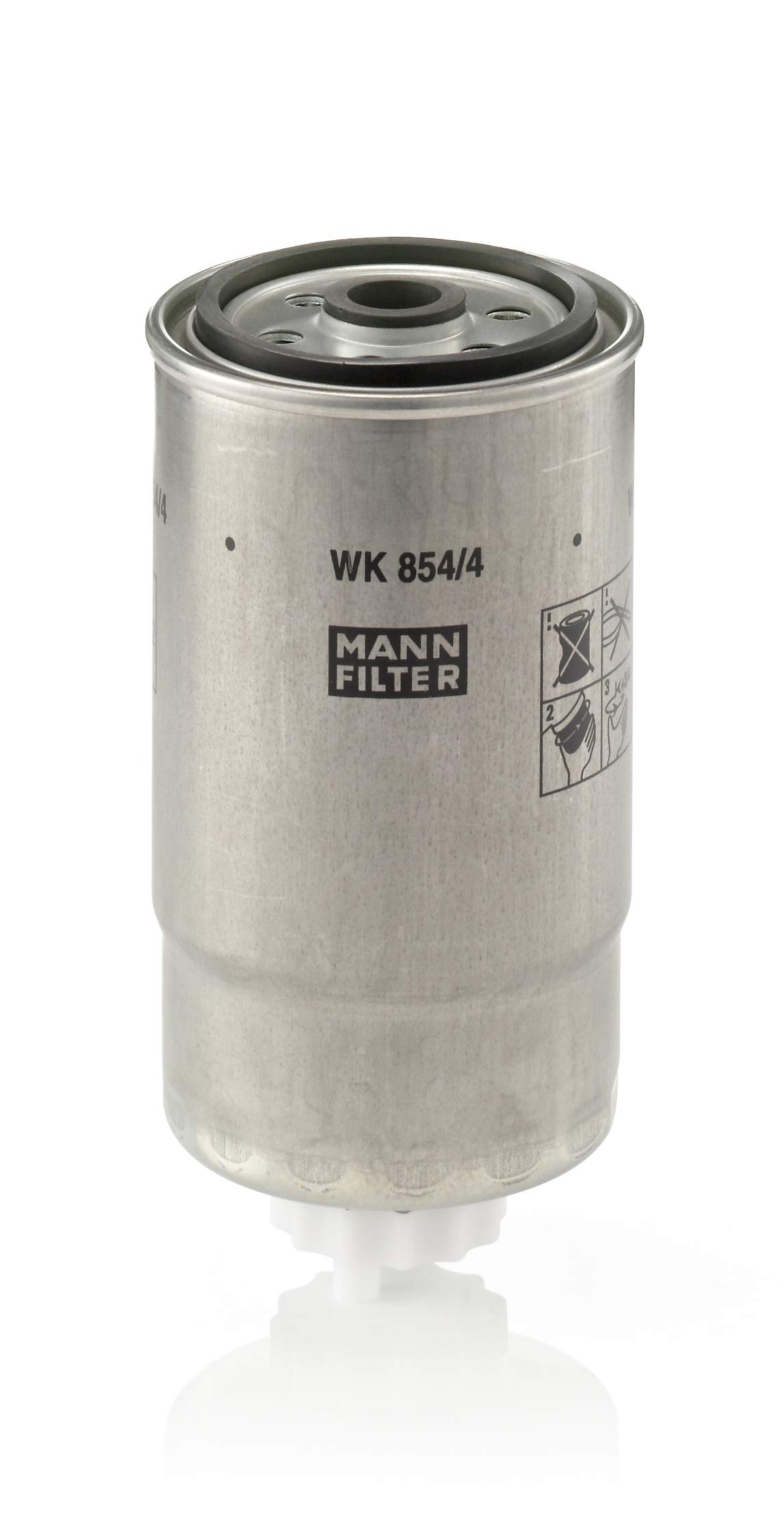 MANN-FILTER WK 854/4 Kraftstofffilter – Für PKW von MANN-FILTER