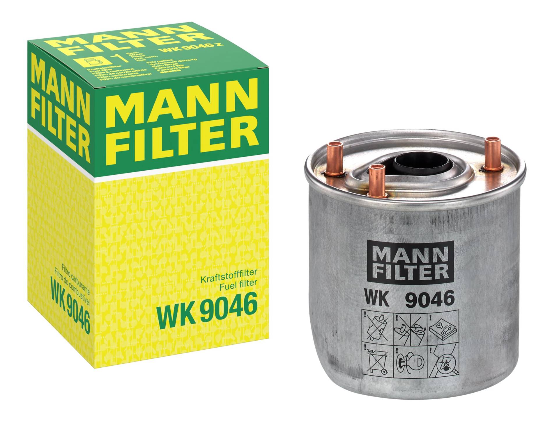 MANN-FILTER WK 9046 Kraftstofffilter - PKW + TRANSPORTER von MANN-FILTER