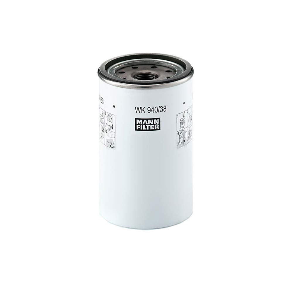 MANN-FILTER WK 940/38 x Ölfilter – Ölfilter Satz mit Dichtung/Dichtungssatz – Für LKW, Busse und Nutzfahrzeuge von MANN-FILTER