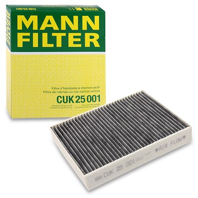 Mann-filter Filter, Innenraumluft [Hersteller-Nr. CUK25001] für Alpina, BMW von MANN-FILTER